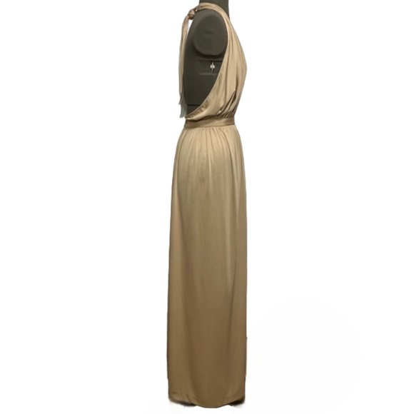 1980's HALSTON IV Vintage Halter Dress NWOT - Picture 3 of 16